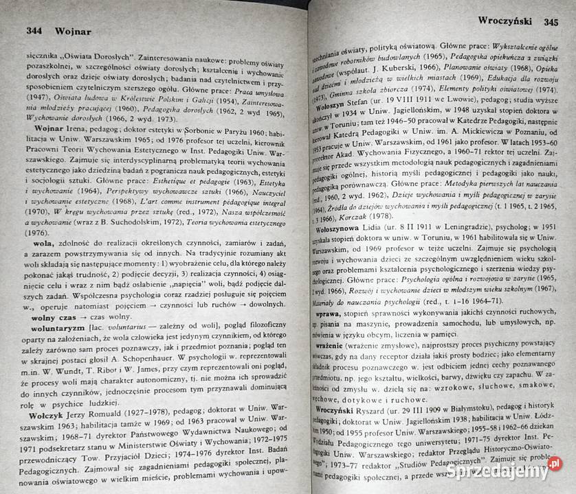 Słownik pedagogiczny Wincenty Okoń lubelskie