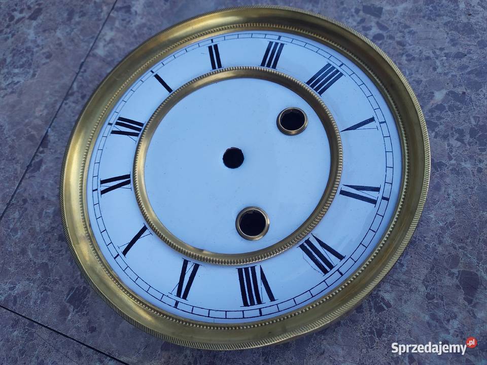 688 Tarcza starego zegara ściennego 145 4829 tzw Tczew