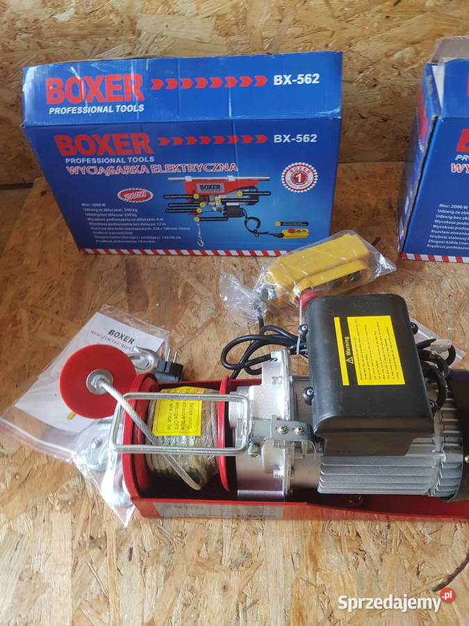 wyciagarka elektryczna firmy Boxer bx 562