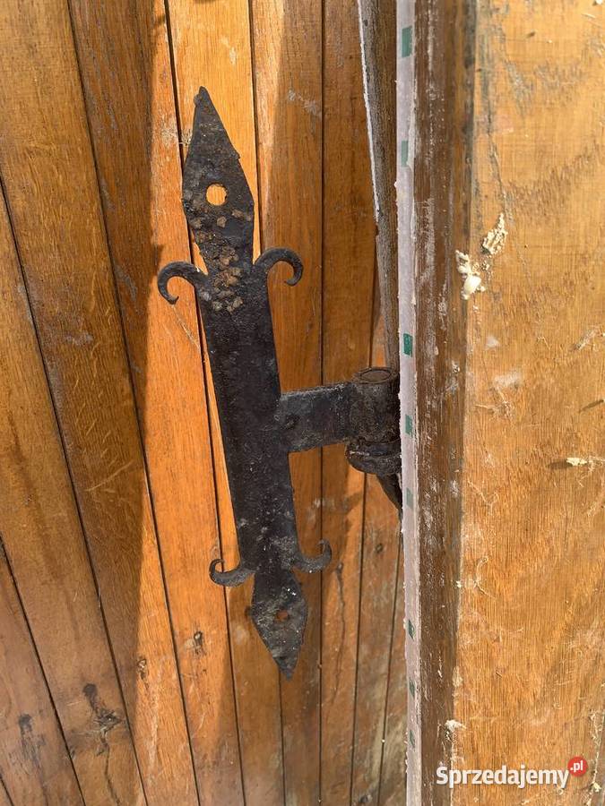 Sprzedam bramę drewnianą solidną Stare Zakole sprzedam