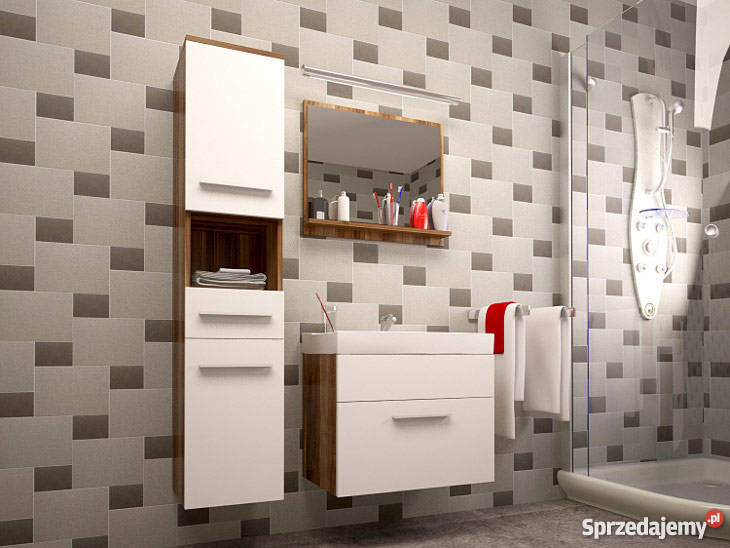 Meble łazienkowe TIPO 5 kolorów Fiolet połysk łódzkie Łódź