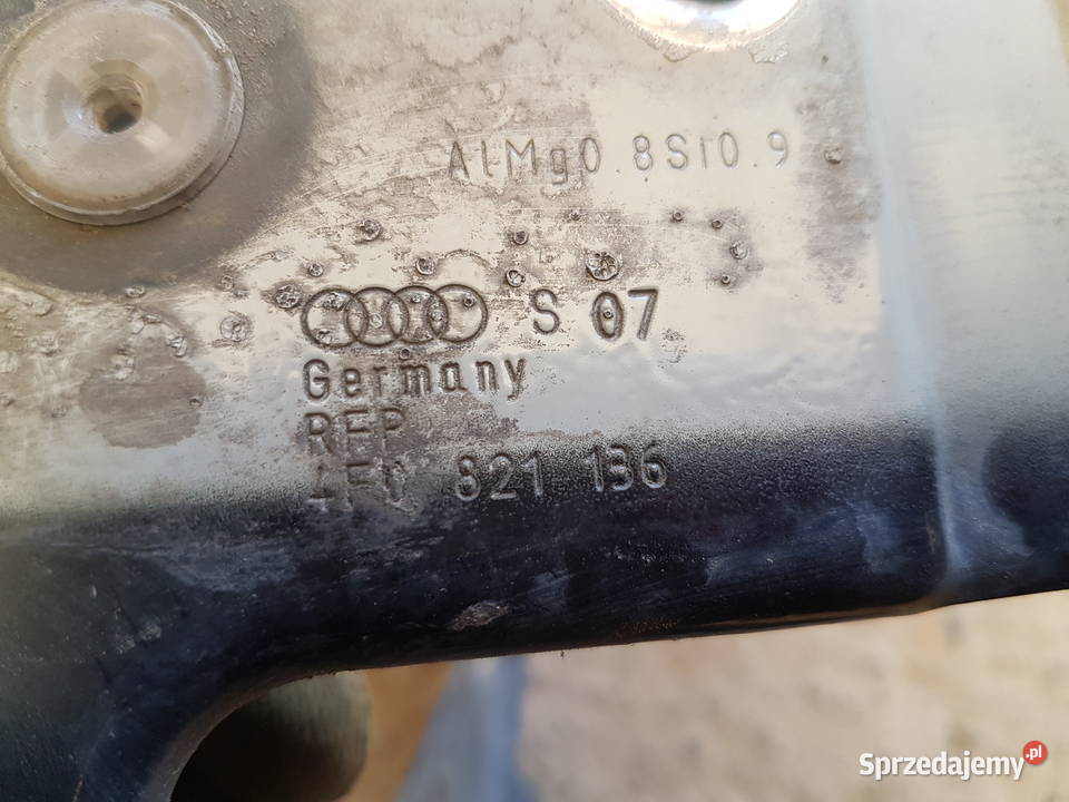 AUDI A6 C6 WSPORNIK BLOTNIKA MOCOWANIE BLOTNIKA