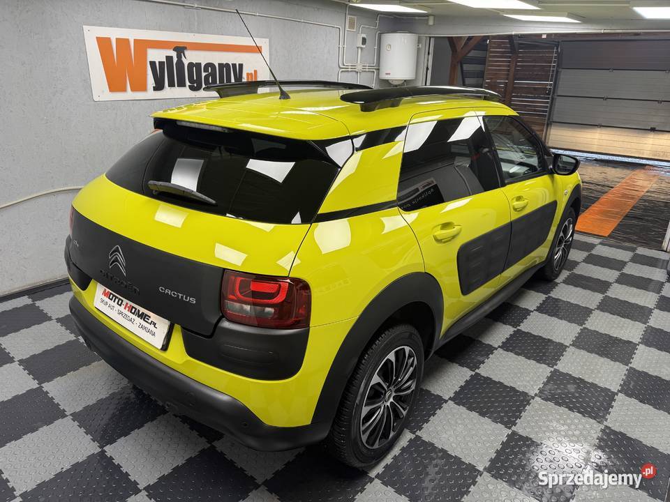 Citron C4 Cactus Salon Polska 12 Benzyna kamera C4 Cactus