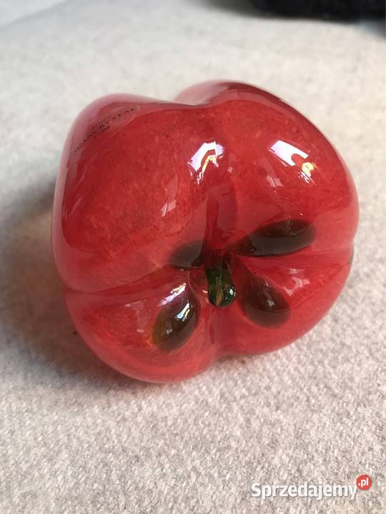 Szklana papryka Scancrystal Estonia vintage Warszawa