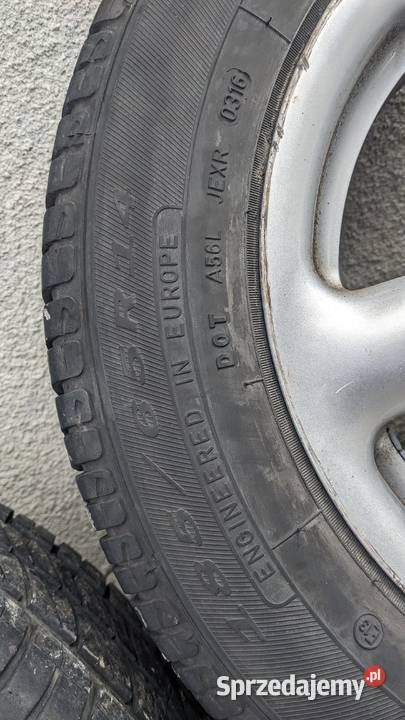 Koła Alufelgi Opony 14 4x100 letnie KPL Jabłonka