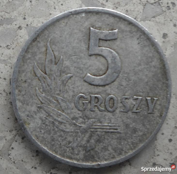 POLSKA5 GROSZY1962 r bzAL Legionowo sprzedam