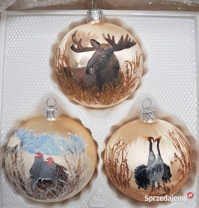 Bombki myśliwskie bańki łowieckie PREZENT