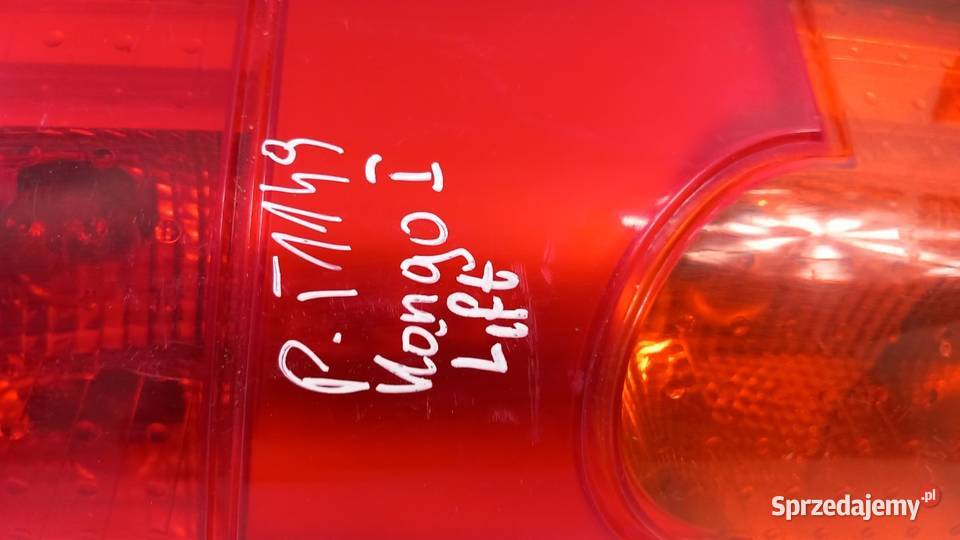 RENAULT KANGOO I LIFT LAMPA TYŁ PRAWA Zbierkowo