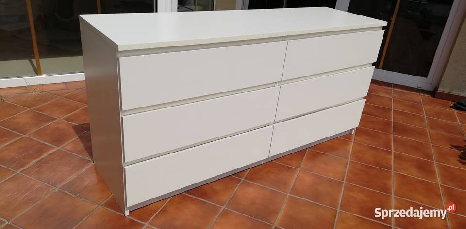 Komoda biała szuflady szafka bieliźniarka Garwolin sprzedam
