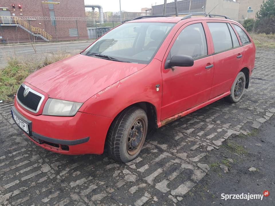 Skoda Fabia Combi 19Sdi Diesel Zarejestrowany elektryczne szyby Szczecin