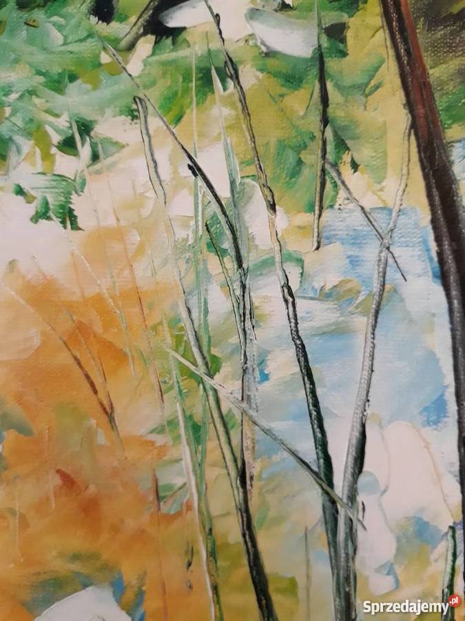 RMarciniak Spacerujący relaksowicze olej na Malarstwo