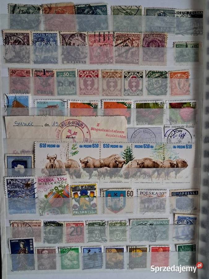 Klaser ze znaczkami podkarpackie Lubaczów