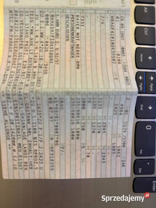 BMW 735isprowadzony z Gaz prins 1997 kujawsko-pomorskie Prądocin