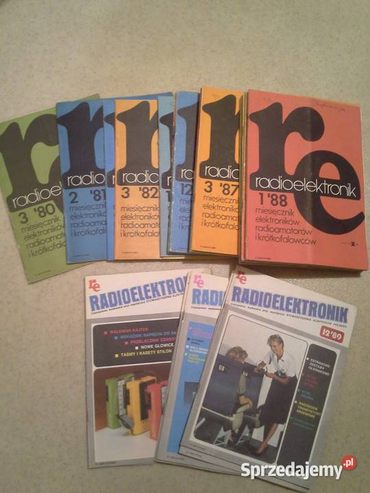 Radioelektronik 36 numerów rocznik 19801989 mazowieckie