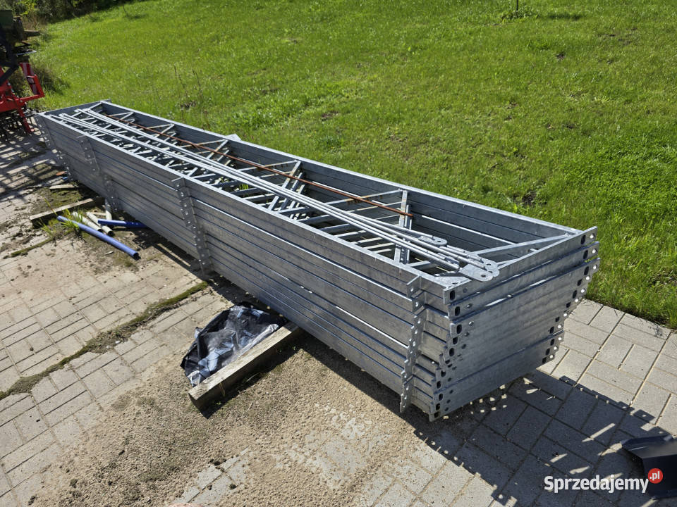 Konstrukcja garażu hali wiaty stalowej 8 m x 5 m pełny VAT Pozostałe Jarkowo