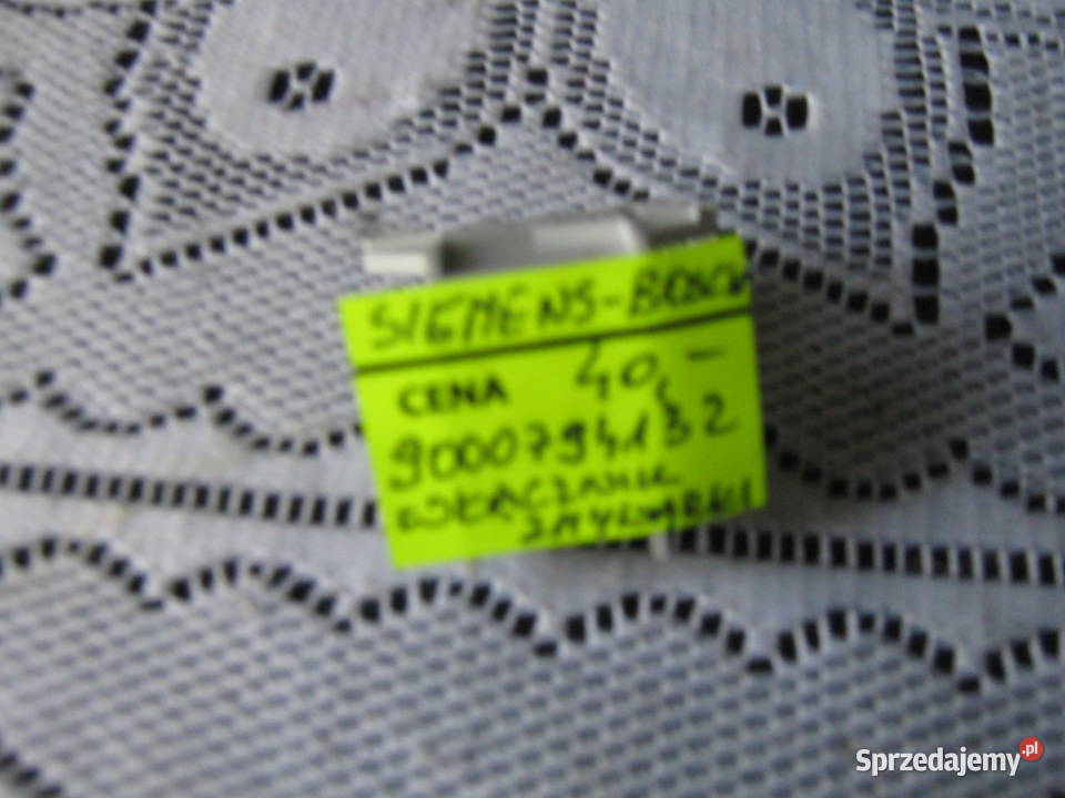 SIEMENS BOSCH 9000794132 WŁĄCZNIK ZMYWARKI do zabudowy Nowy Sącz