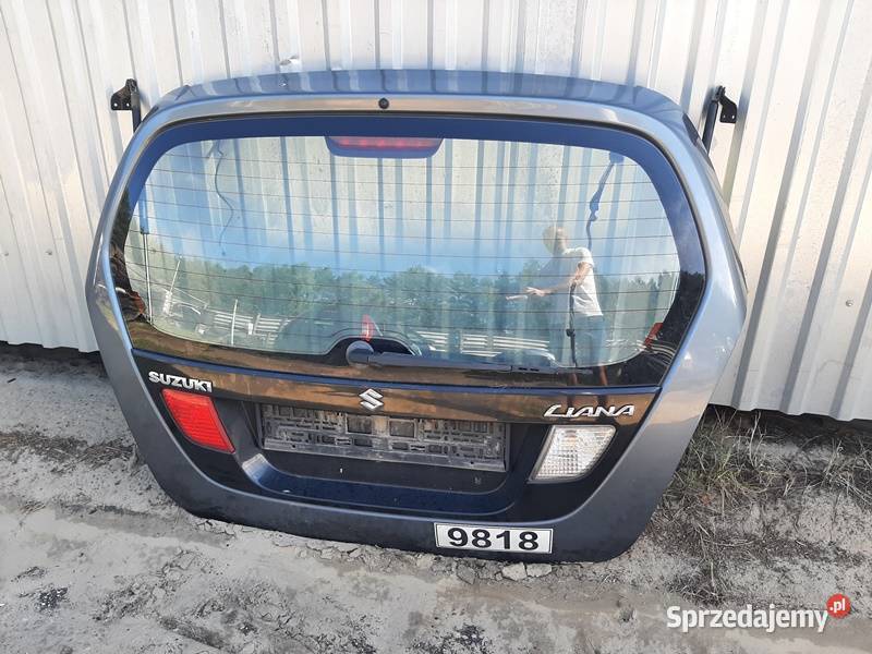 Klapa Tylna Bagażnika Suzuki Liana 0107 ZY4D29 osobowe Nowy Tomyśl