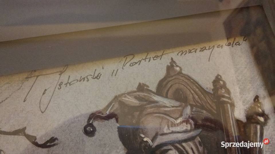 Tomasz Sętowski akwarela gwasz na papierze sprzedam
