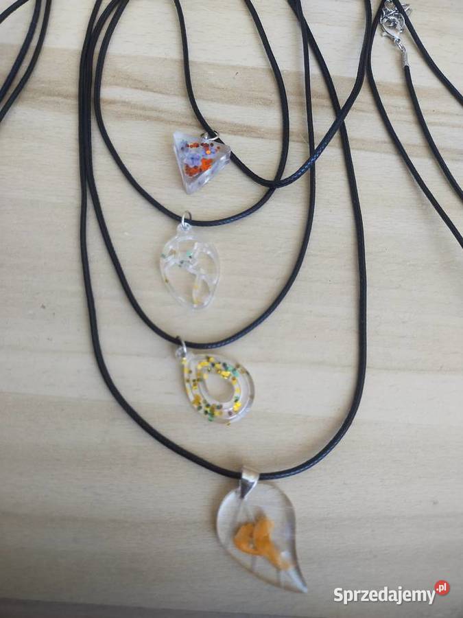 Wisiorek z żywicy Kujawy