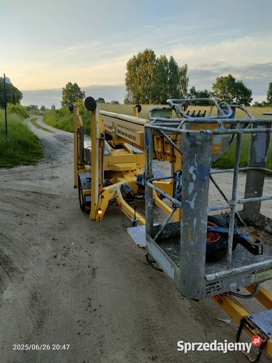 Omme 1650 ebz podnośnik zwyżka przyczepa pomorskie Mirachowo