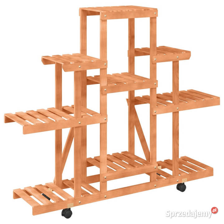 Kwietnik na kółkach 110x25x101 lite drewno Warszawa
