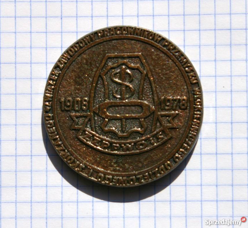 MEDAL ZZPPWOiS ODZNACZONY ORDEREM SZTANDAR PRACY Militaria Piszczac