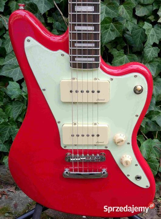 Nowa gitara elektryczna HB JA60CC Dakota Red Tuszyn
