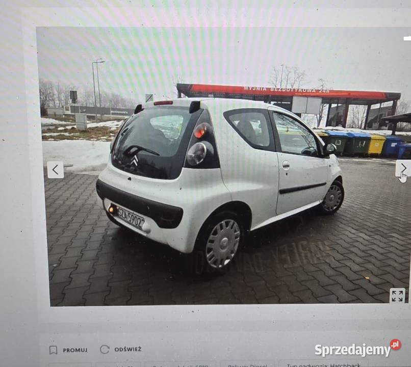 OKAZJA CITROEN C1 14 Diesel Ustroń sprzedam