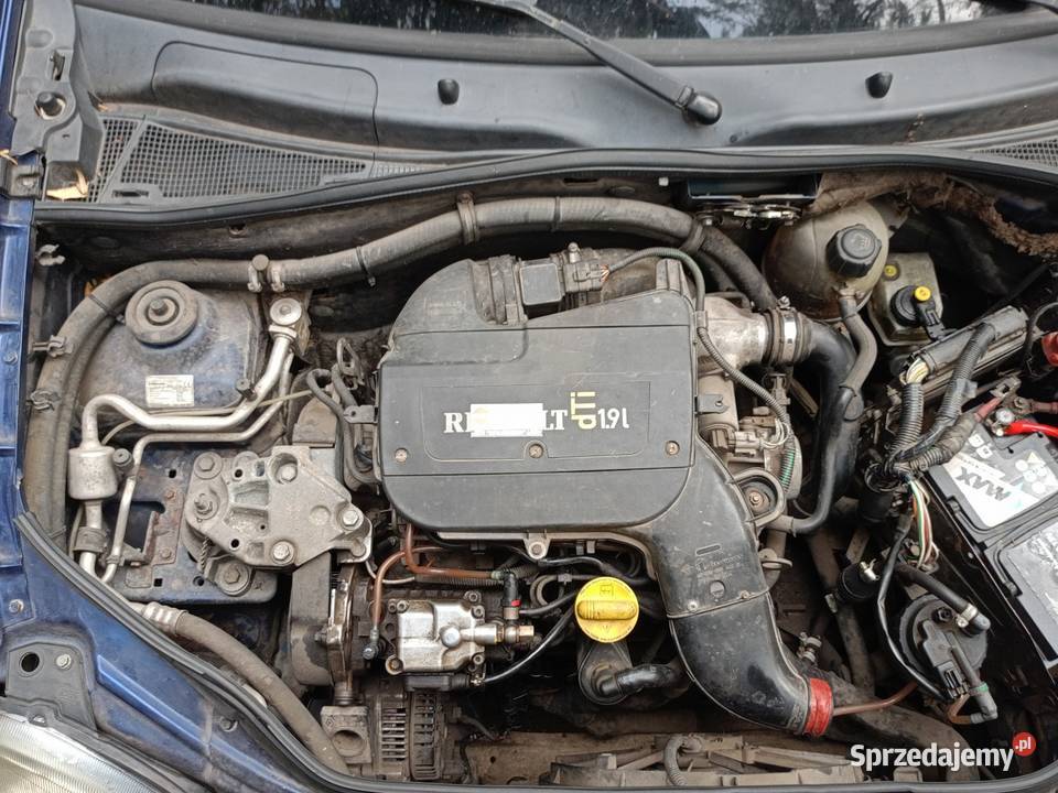 Renault Kangoo 2001r 19 Diesel manualna warmińsko-mazurskie Lidzbark Warmiński