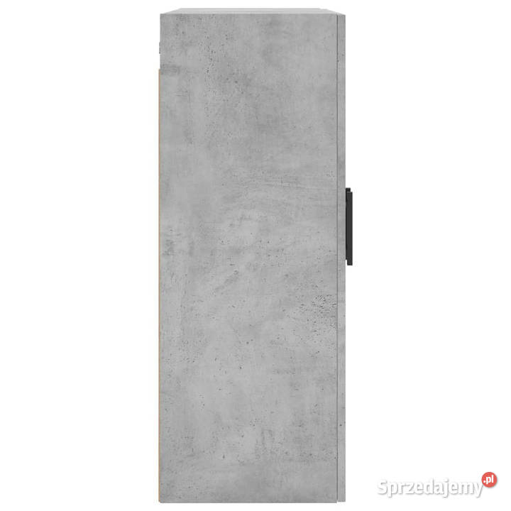 Szafka wisząca szarość betonu 695x34x90 WM828448 Pozostałe Warszawa