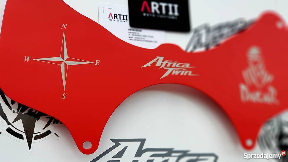 Forkshield METAL AfricaTwin ATS DGS KAD RED Piątkowiec sprzedam
