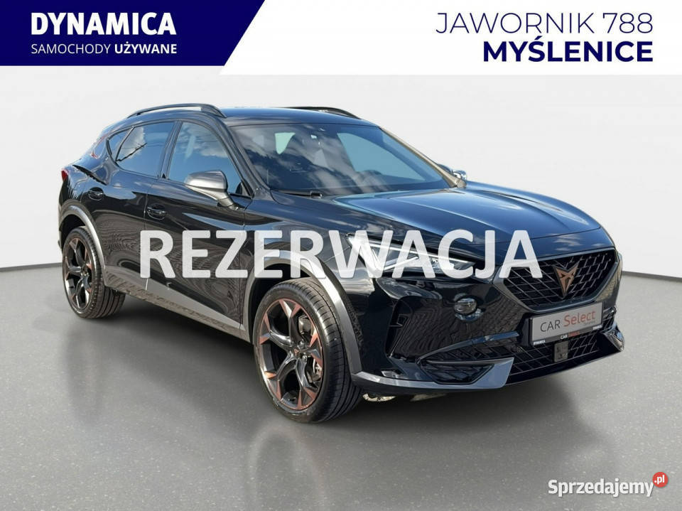 Cupra Formentor VAT 23 20TSI 190 DSG 4drive 2023 nawigacja małopolskie Myślenice