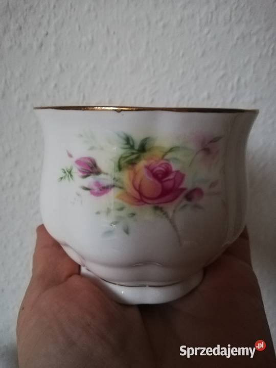 Porcelana Angielska letnie róże Ropa