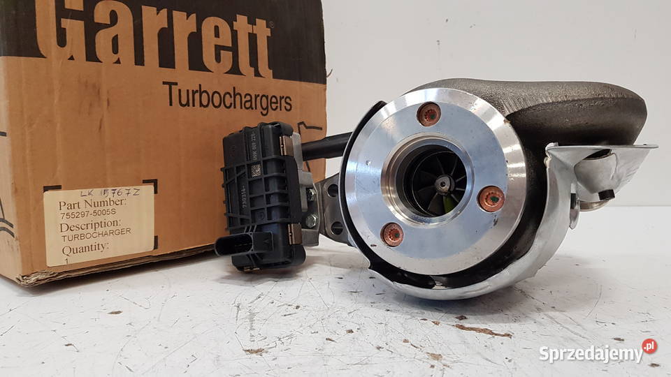Nowa turbosprężarka firmy GARRETT 755297 osobowe