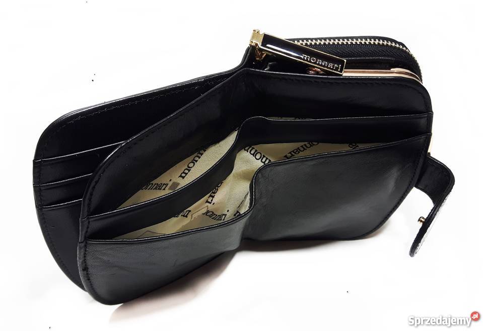 PORTFEL MONNARI W PUDEŁKU skóra sprzedam