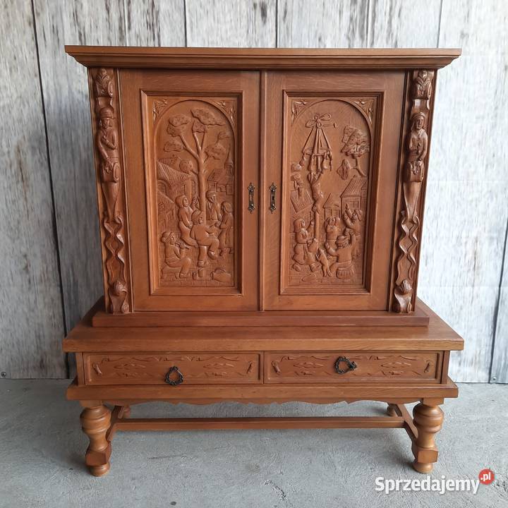 komoda bieliżniarka rzeżbiona 938