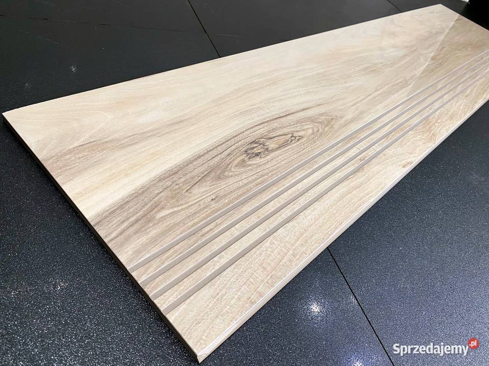 Schody drewniane płytki drewnopodobne 120x30 Łask
