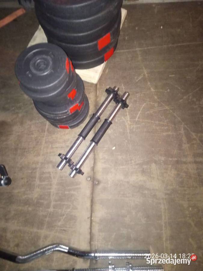 Ławka gryfy plus obciążenie Karczew