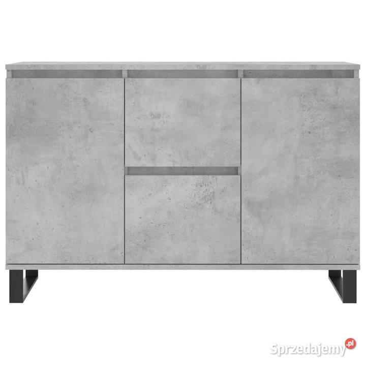 Szafka szarość betonu 104x35x70 materiał Warszawa