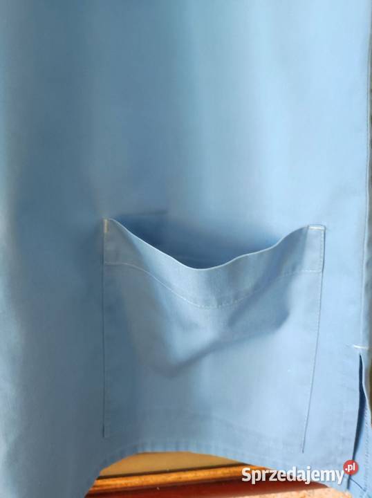 niebieska fartuch bluza medyczna stomatologoczna Kielce