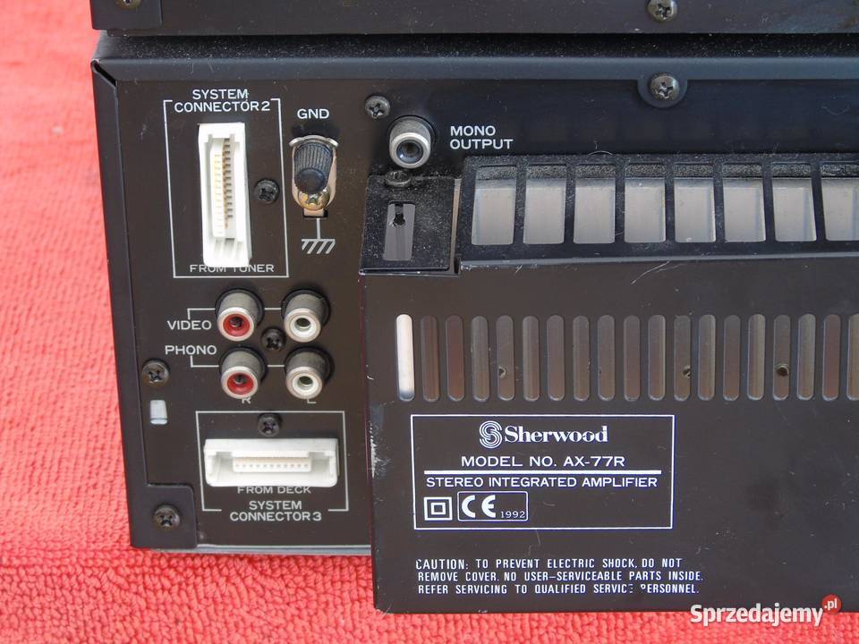 Amplituner z korektorem gr Sherwood AX77 mocny Jasło sprzedam