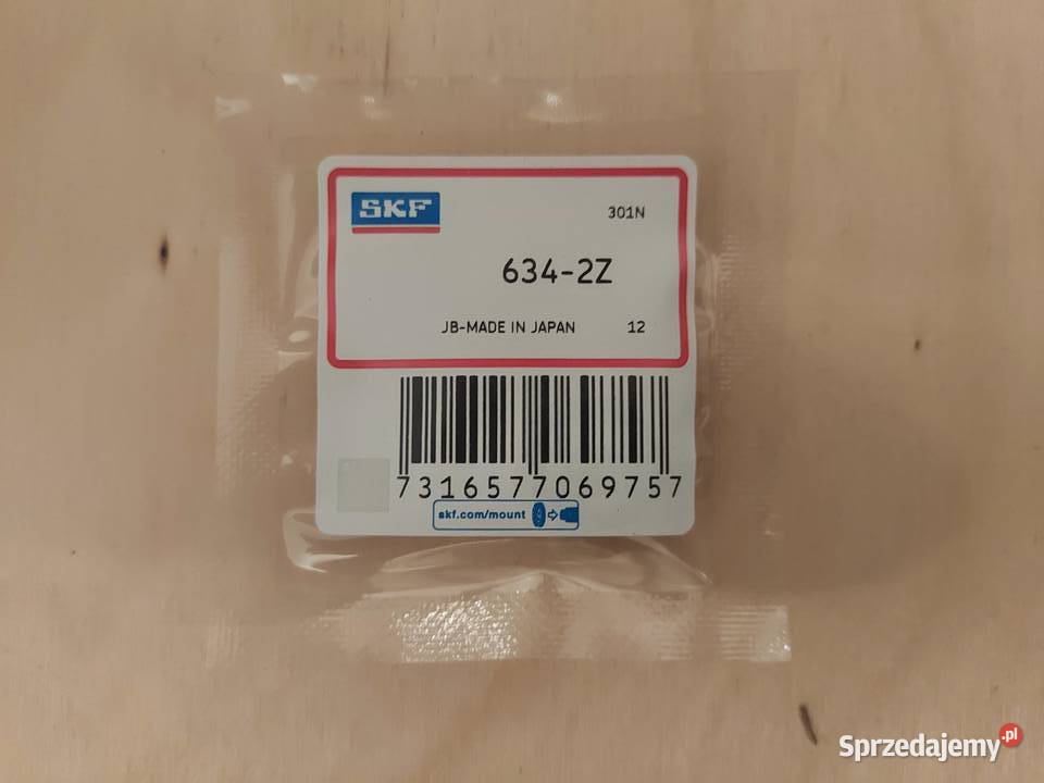 Łożysko SKF 634 2z Kraków sprzedam