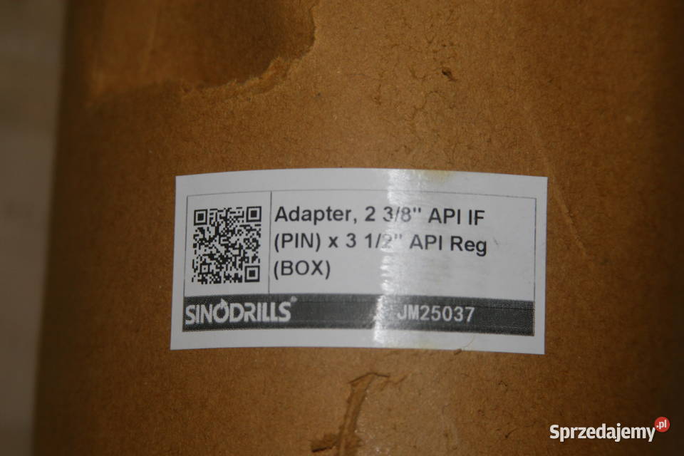Redukcja 238 API IF czop x 312 API Reg mufa