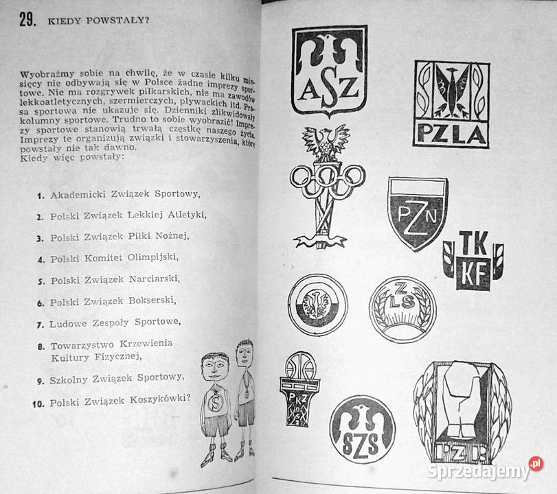500 zagadek sportowych Eugeniusz Skrzypek Rok wydania 1967 Chełm