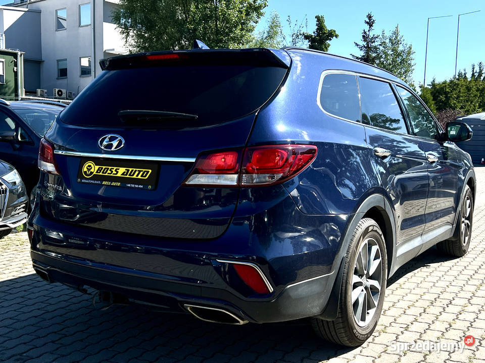 Hyundai Santa FE 2017 niebieski Warszawa