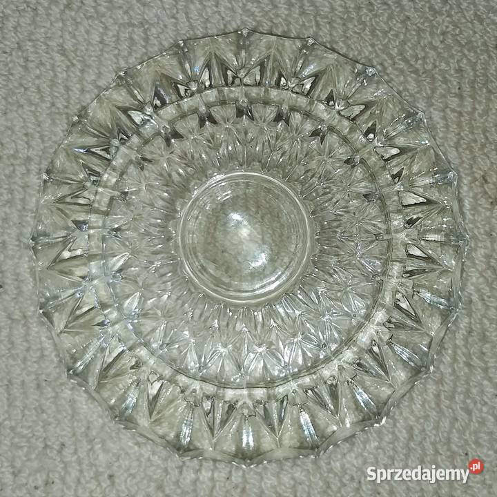 Szklana popielnica Ząbkowice Warszawa