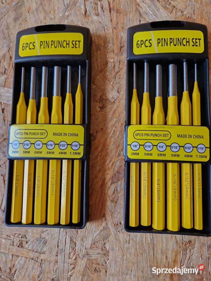 WYBIJAKI PRZEBIJAKI ZESTAW WYBIJAKÓW BLACK 6 CR Dom i Ogród Głogowa