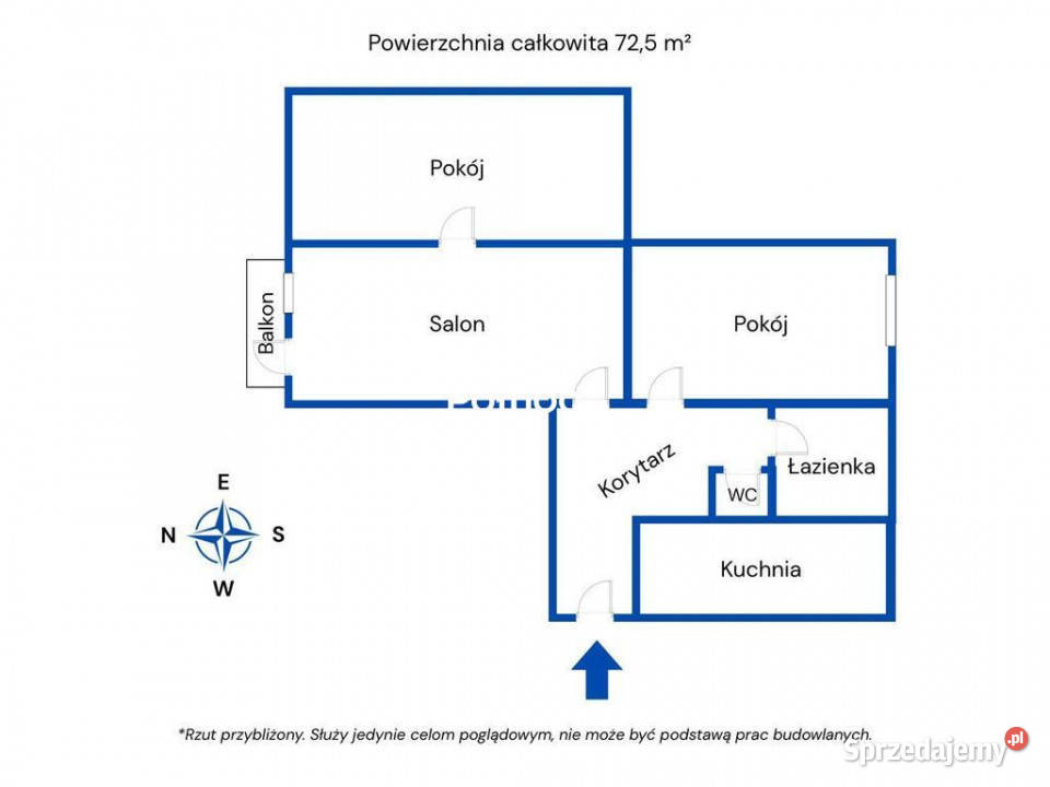 Na sprzedaż przestronne M4 gmachu w bloku Chełm