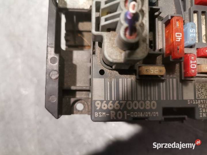 SKRZYNKA MODUŁ BSM CITROEN C4 PICASSO PEUGEOT Rok produkcji 2010 małopolskie Nowy Sącz