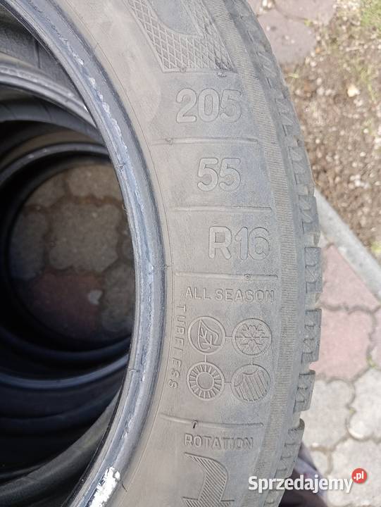Komplet opon Kleber całoroczne 2055516 16cale kujawsko-pomorskie Warlubie